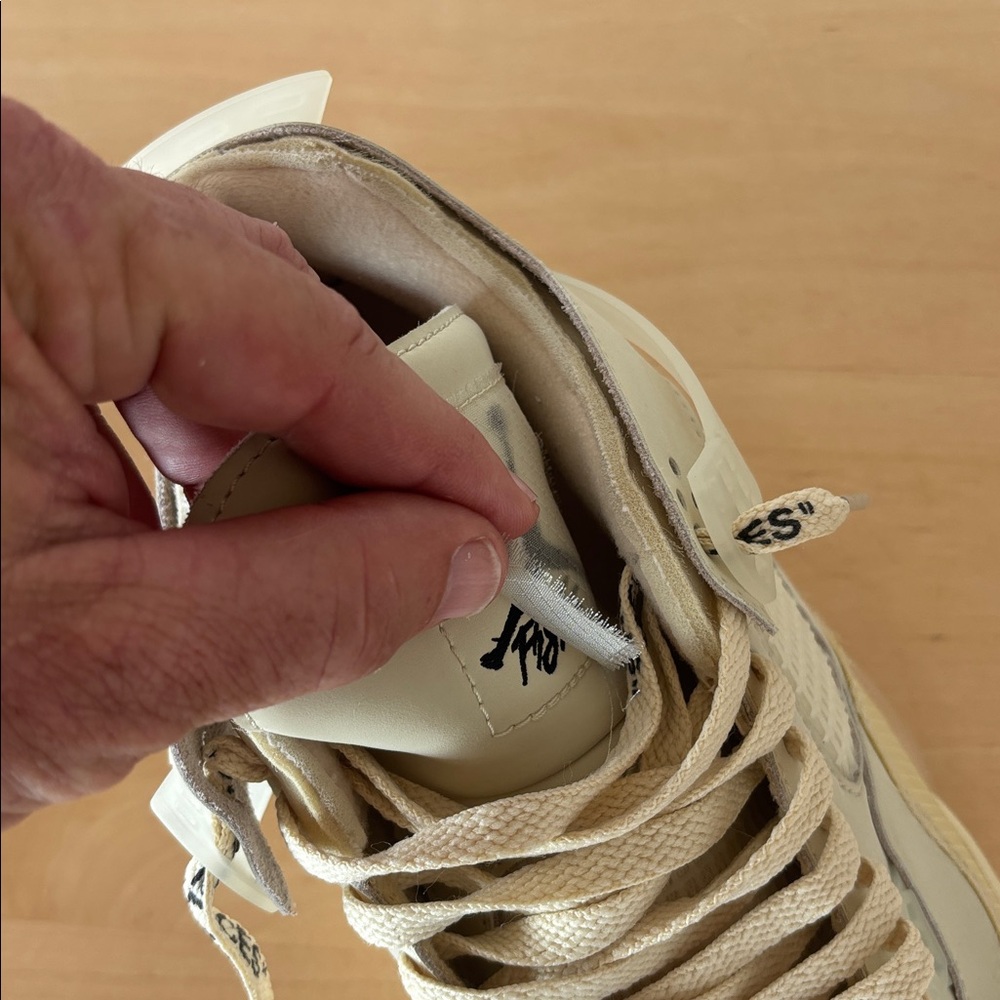 Men's Nike Sail Cream Sneakers - Picture 7 of 8